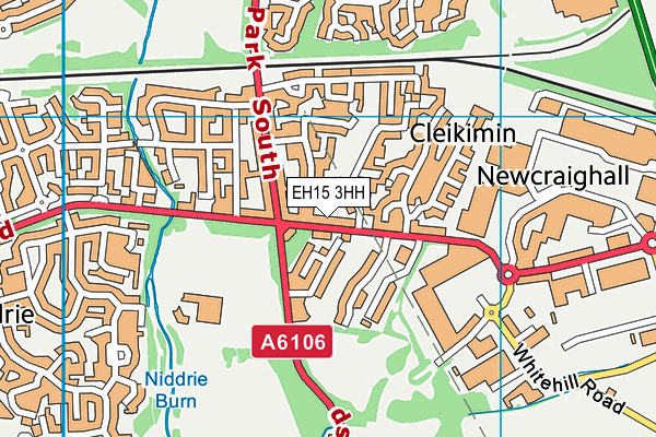 EH15 3HH map - OS VectorMap District (Ordnance Survey) EH15 3HH map - OS VectorMap District (Ordnance Survey)
