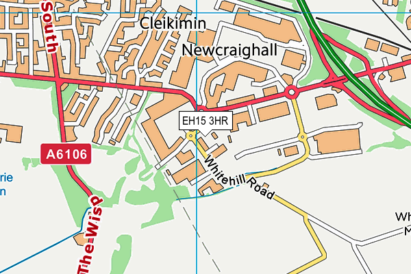 EH15 3HR map - OS VectorMap District (Ordnance Survey) EH15 3HR map - OS VectorMap District (Ordnance Survey)