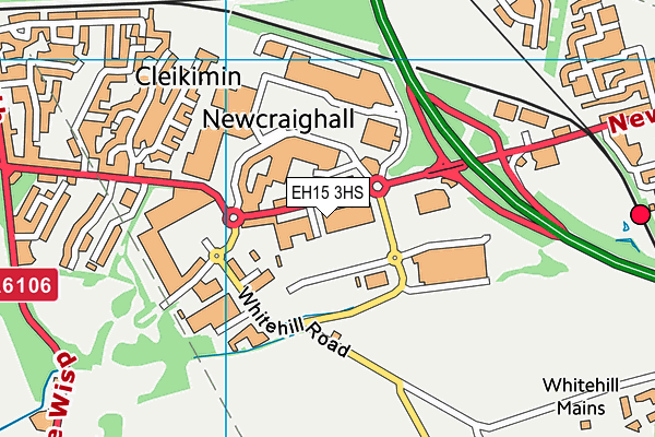 EH15 3HS map - OS VectorMap District (Ordnance Survey) EH15 3HS map - OS VectorMap District (Ordnance Survey)
