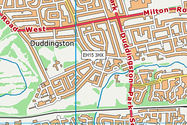 EH15 3HX map - OS VectorMap District (Ordnance Survey) EH15 3HX map - OS VectorMap District (Ordnance Survey)