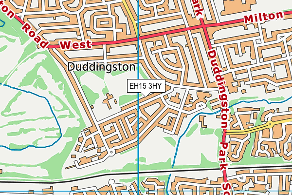 EH15 3HY map - OS VectorMap District (Ordnance Survey) EH15 3HY map - OS VectorMap District (Ordnance Survey)