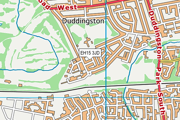 EH15 3JD map - OS VectorMap District (Ordnance Survey) EH15 3JD map - OS VectorMap District (Ordnance Survey)