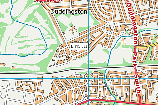 EH15 3JJ map - OS VectorMap District (Ordnance Survey) EH15 3JJ map - OS VectorMap District (Ordnance Survey)
