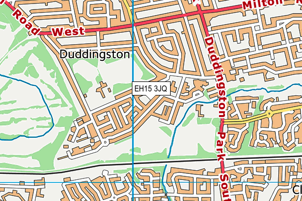 EH15 3JQ map - OS VectorMap District (Ordnance Survey) EH15 3JQ map - OS VectorMap District (Ordnance Survey)