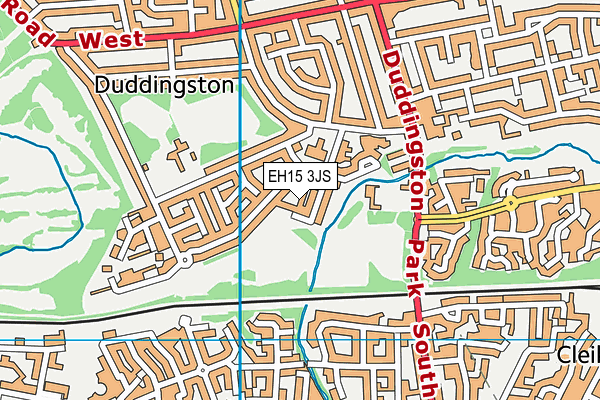 EH15 3JS map - OS VectorMap District (Ordnance Survey) EH15 3JS map - OS VectorMap District (Ordnance Survey)