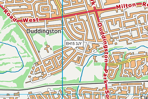 EH15 3JY map - OS VectorMap District (Ordnance Survey) EH15 3JY map - OS VectorMap District (Ordnance Survey)