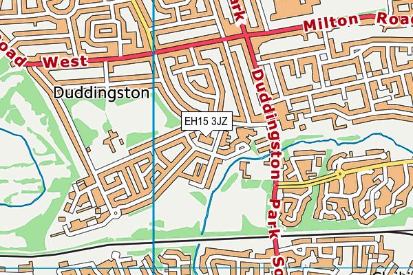 EH15 3JZ map - OS VectorMap District (Ordnance Survey) EH15 3JZ map - OS VectorMap District (Ordnance Survey)