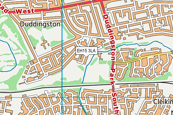 EH15 3LA map - OS VectorMap District (Ordnance Survey) EH15 3LA map - OS VectorMap District (Ordnance Survey)
