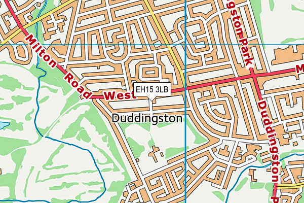 EH15 3LB map - OS VectorMap District (Ordnance Survey) EH15 3LB map - OS VectorMap District (Ordnance Survey)