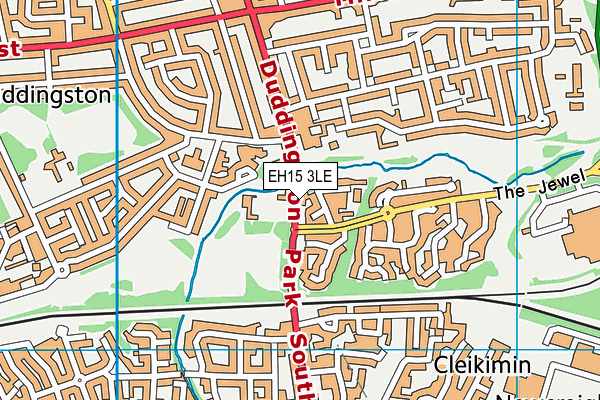 EH15 3LE map - OS VectorMap District (Ordnance Survey) EH15 3LE map - OS VectorMap District (Ordnance Survey)