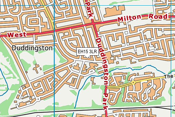 EH15 3LR map - OS VectorMap District (Ordnance Survey) EH15 3LR map - OS VectorMap District (Ordnance Survey)