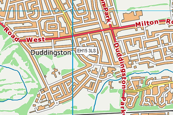 EH15 3LS map - OS VectorMap District (Ordnance Survey) EH15 3LS map - OS VectorMap District (Ordnance Survey)