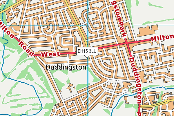 EH15 3LU map - OS VectorMap District (Ordnance Survey) EH15 3LU map - OS VectorMap District (Ordnance Survey)