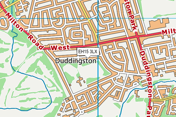 EH15 3LX map - OS VectorMap District (Ordnance Survey) EH15 3LX map - OS VectorMap District (Ordnance Survey)