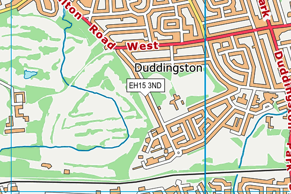 EH15 3ND map - OS VectorMap District (Ordnance Survey) EH15 3ND map - OS VectorMap District (Ordnance Survey)