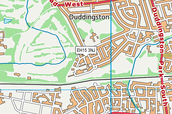 EH15 3NJ map - OS VectorMap District (Ordnance Survey) EH15 3NJ map - OS VectorMap District (Ordnance Survey)