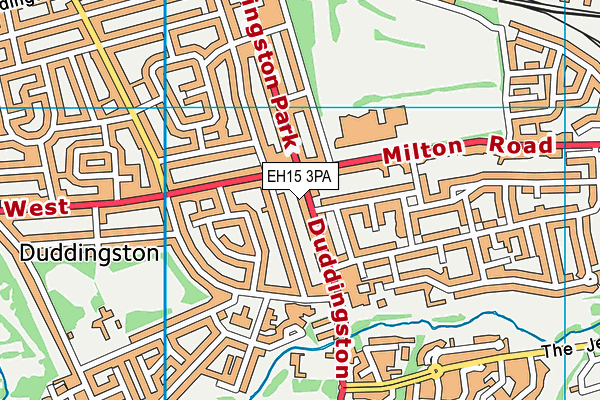 EH15 3PA map - OS VectorMap District (Ordnance Survey) EH15 3PA map - OS VectorMap District (Ordnance Survey)