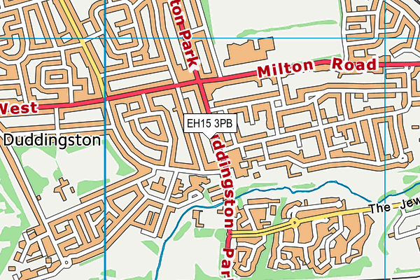 EH15 3PB map - OS VectorMap District (Ordnance Survey) EH15 3PB map - OS VectorMap District (Ordnance Survey)