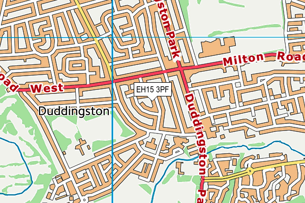 EH15 3PF map - OS VectorMap District (Ordnance Survey) EH15 3PF map - OS VectorMap District (Ordnance Survey)