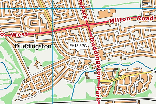 EH15 3PG map - OS VectorMap District (Ordnance Survey) EH15 3PG map - OS VectorMap District (Ordnance Survey)