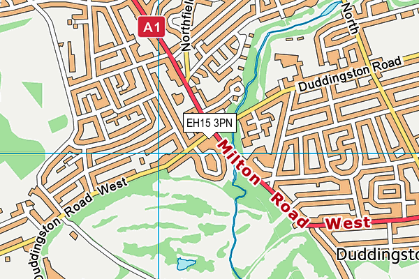 EH15 3PN map - OS VectorMap District (Ordnance Survey) EH15 3PN map - OS VectorMap District (Ordnance Survey)