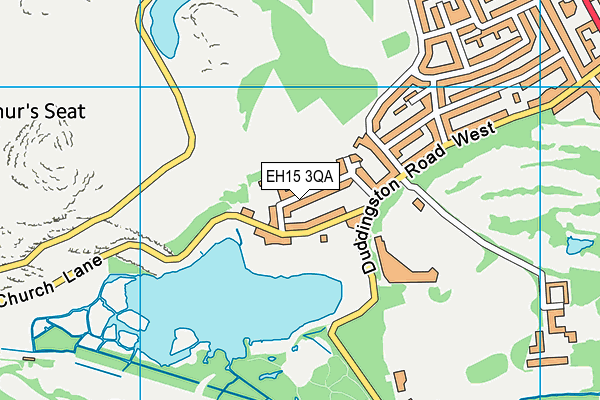 EH15 3QA map - OS VectorMap District (Ordnance Survey) EH15 3QA map - OS VectorMap District (Ordnance Survey)