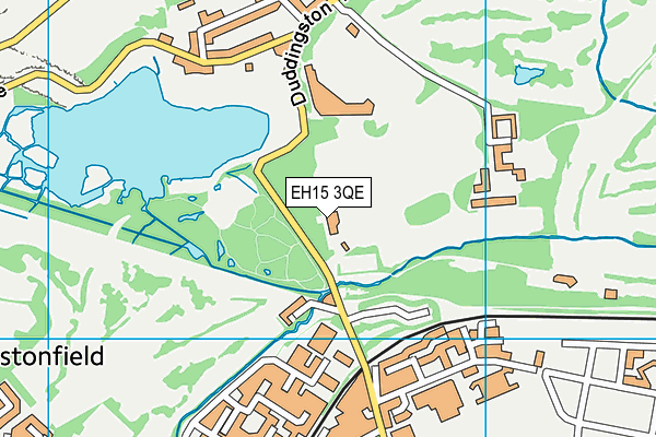 EH15 3QE map - OS VectorMap District (Ordnance Survey) EH15 3QE map - OS VectorMap District (Ordnance Survey)