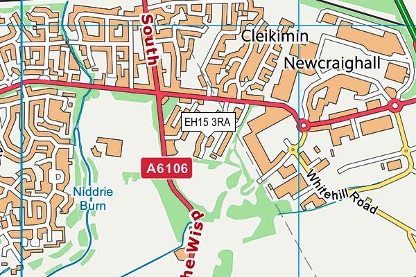 EH15 3RA map - OS VectorMap District (Ordnance Survey) EH15 3RA map - OS VectorMap District (Ordnance Survey)
