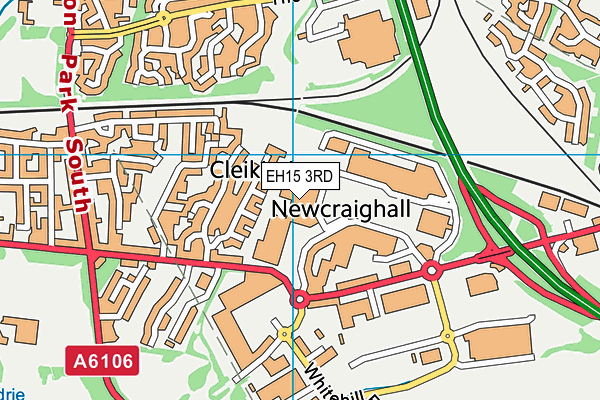 EH15 3RD map - OS VectorMap District (Ordnance Survey) EH15 3RD map - OS VectorMap District (Ordnance Survey)