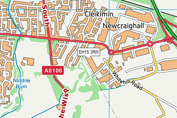 EH15 3RH map - OS VectorMap District (Ordnance Survey) EH15 3RH map - OS VectorMap District (Ordnance Survey)