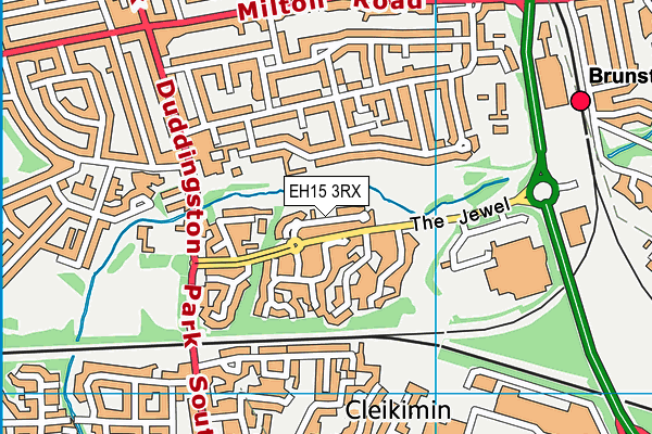 EH15 3RX map - OS VectorMap District (Ordnance Survey) EH15 3RX map - OS VectorMap District (Ordnance Survey)
