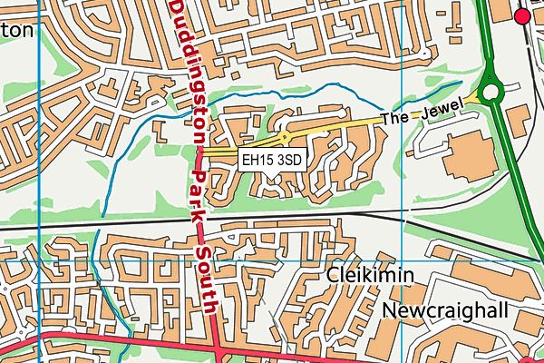 EH15 3SD map - OS VectorMap District (Ordnance Survey) EH15 3SD map - OS VectorMap District (Ordnance Survey)