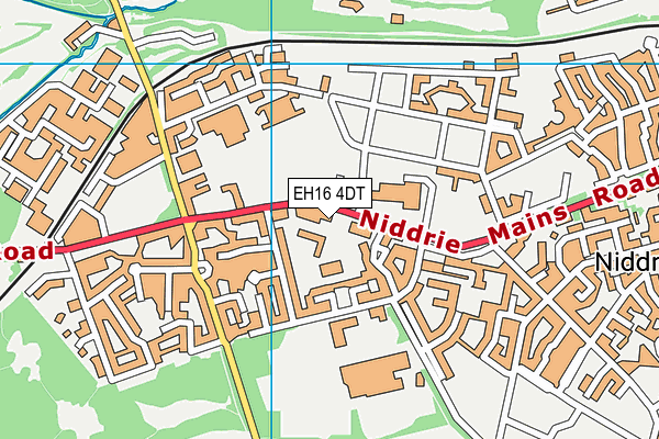EH16 4DT map - OS VectorMap District (Ordnance Survey) EH16 4DT map - OS VectorMap District (Ordnance Survey)