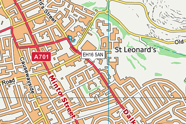 EH16 5AN map - OS VectorMap District (Ordnance Survey) EH16 5AN map - OS VectorMap District (Ordnance Survey)