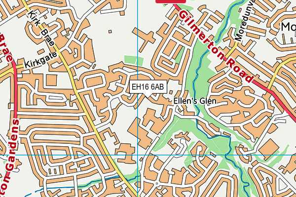 EH16 6AB map - OS VectorMap District (Ordnance Survey) EH16 6AB map - OS VectorMap District (Ordnance Survey)