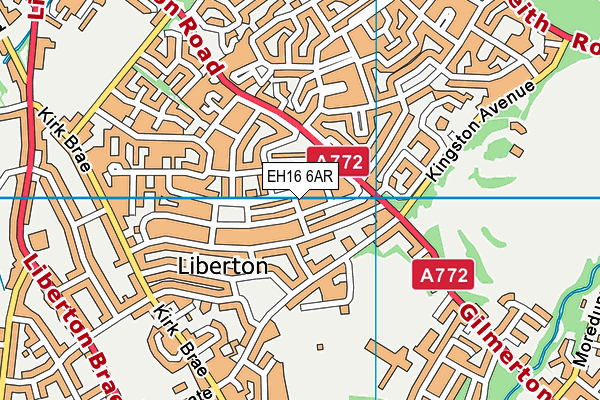 EH16 6AR map - OS VectorMap District (Ordnance Survey) EH16 6AR map - OS VectorMap District (Ordnance Survey)