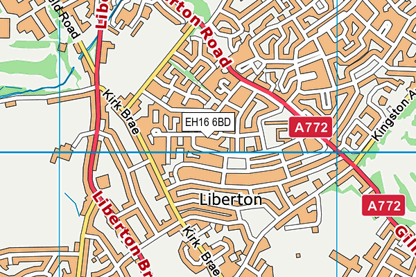 EH16 6BD map - OS VectorMap District (Ordnance Survey) EH16 6BD map - OS VectorMap District (Ordnance Survey)