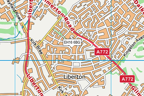 EH16 6BG map - OS VectorMap District (Ordnance Survey) EH16 6BG map - OS VectorMap District (Ordnance Survey)