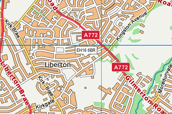 EH16 6BR map - OS VectorMap District (Ordnance Survey) EH16 6BR map - OS VectorMap District (Ordnance Survey)