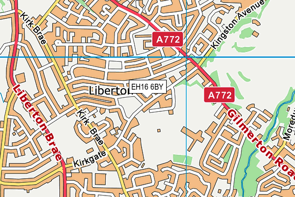 EH16 6BY map - OS VectorMap District (Ordnance Survey) EH16 6BY map - OS VectorMap District (Ordnance Survey)