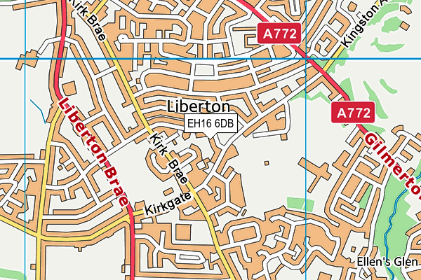EH16 6DB map - OS VectorMap District (Ordnance Survey) EH16 6DB map - OS VectorMap District (Ordnance Survey)