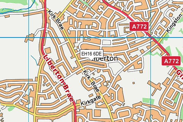 EH16 6DE map - OS VectorMap District (Ordnance Survey) EH16 6DE map - OS VectorMap District (Ordnance Survey)