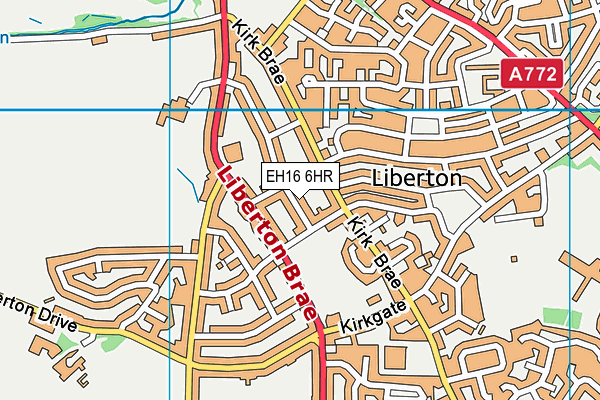 EH16 6HR map - OS VectorMap District (Ordnance Survey) EH16 6HR map - OS VectorMap District (Ordnance Survey)