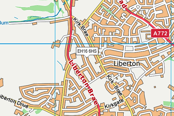 EH16 6HS map - OS VectorMap District (Ordnance Survey) EH16 6HS map - OS VectorMap District (Ordnance Survey)