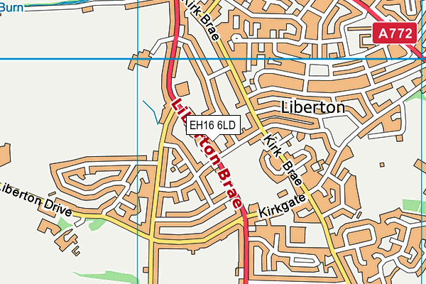 EH16 6LD map - OS VectorMap District (Ordnance Survey) EH16 6LD map - OS VectorMap District (Ordnance Survey)
