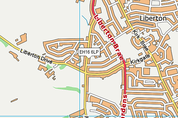 EH16 6LP map - OS VectorMap District (Ordnance Survey) EH16 6LP map - OS VectorMap District (Ordnance Survey)