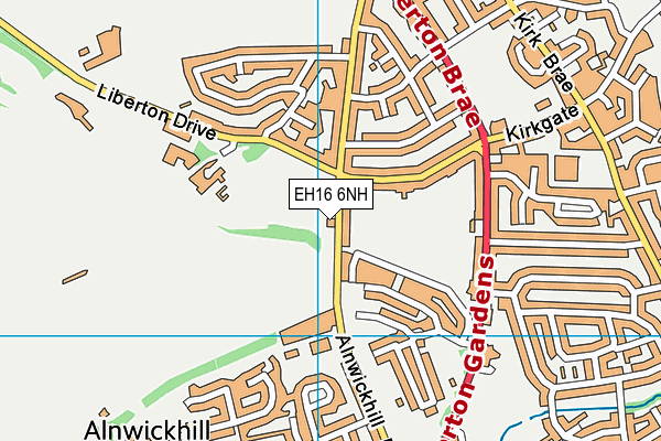 EH16 6NH map - OS VectorMap District (Ordnance Survey) EH16 6NH map - OS VectorMap District (Ordnance Survey)