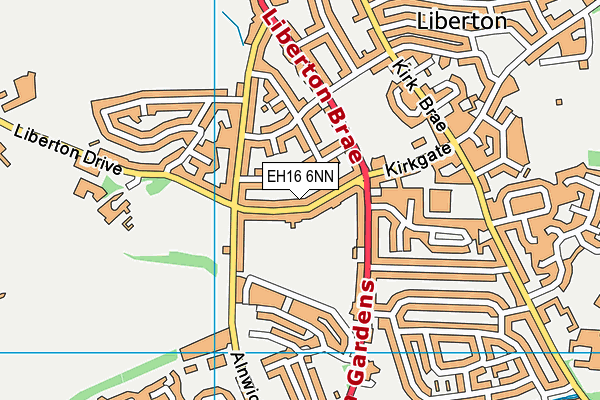 EH16 6NN map - OS VectorMap District (Ordnance Survey) EH16 6NN map - OS VectorMap District (Ordnance Survey)