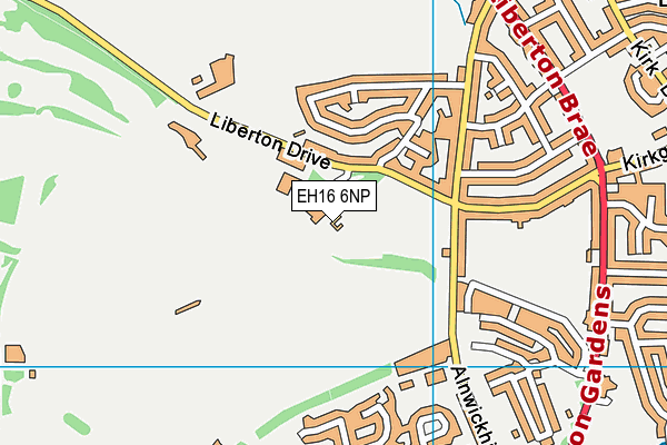 EH16 6NP map - OS VectorMap District (Ordnance Survey) EH16 6NP map - OS VectorMap District (Ordnance Survey)