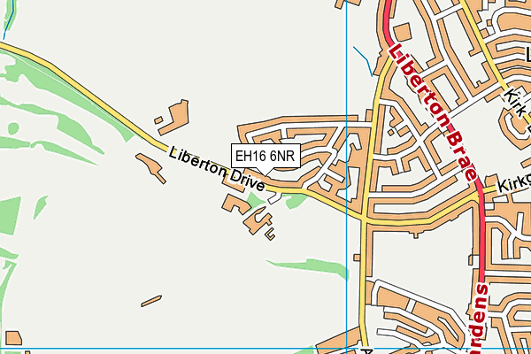 EH16 6NR map - OS VectorMap District (Ordnance Survey) EH16 6NR map - OS VectorMap District (Ordnance Survey)